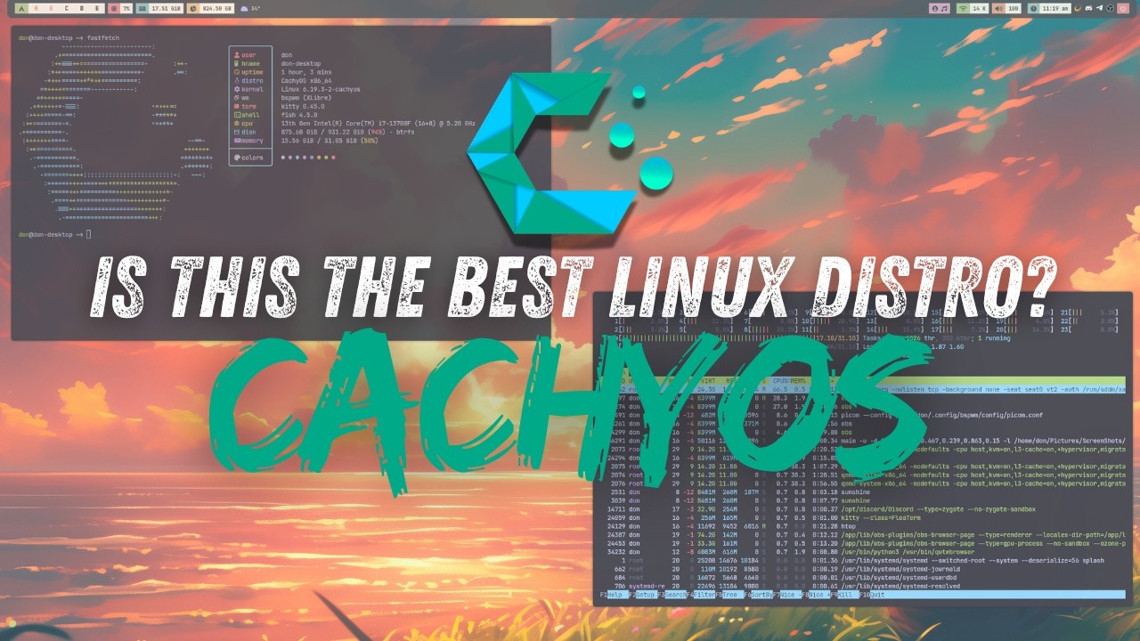CachyOS Is Made For Everyone Not Just Gamers!