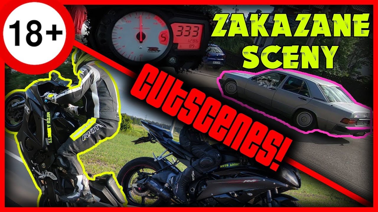 Urwany wahacz, krzyk pasażerki i pijany kierowca? 😨 ZAKAZANE SCENY #1 Moto Addicts