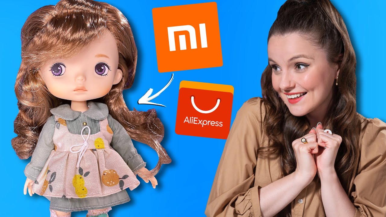 Кукла от XIAOMI с AliExpress😱  Годно али Стремно? Обзор и распаковка