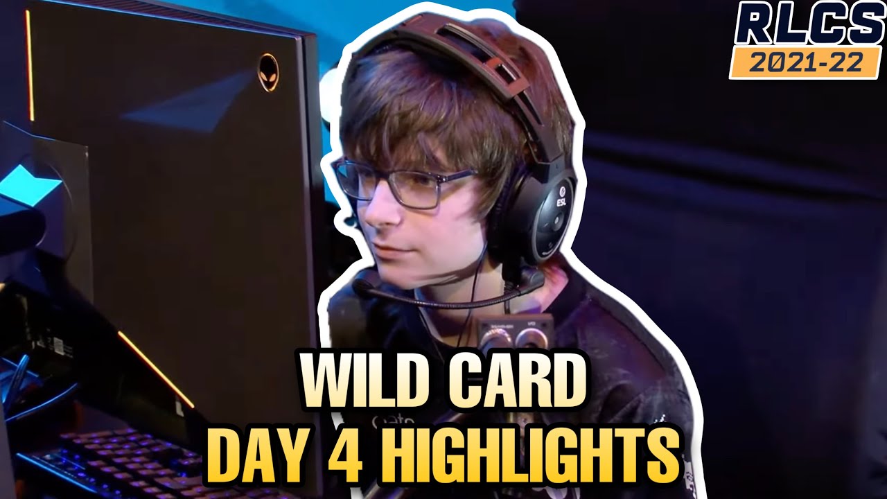 Rocket League World Championship Wild Card Day 4 Highlights (All Goals) RLCS 2021-2022
