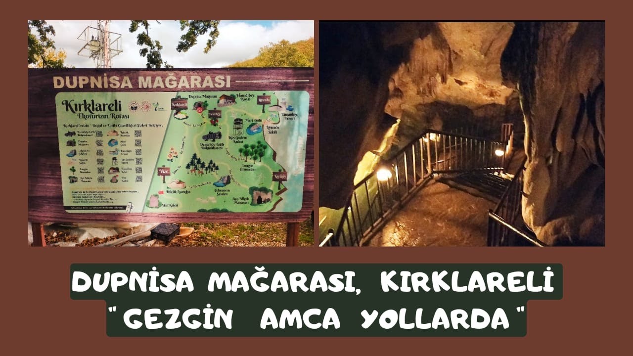 3 Katlı Mağara.. DUPNİSA MAĞARASI, KIRKLARELİ