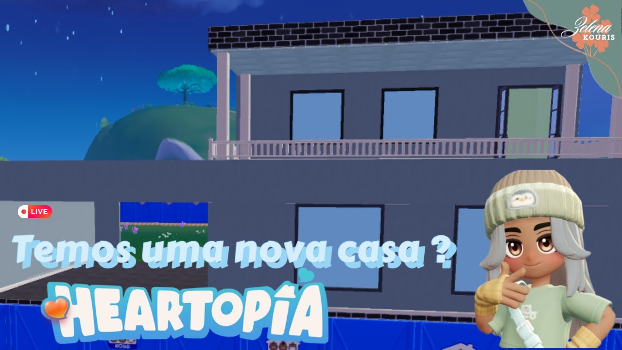 Minha casa nova em Heartopia está pronta… agora vem a decoração! 🏡✨