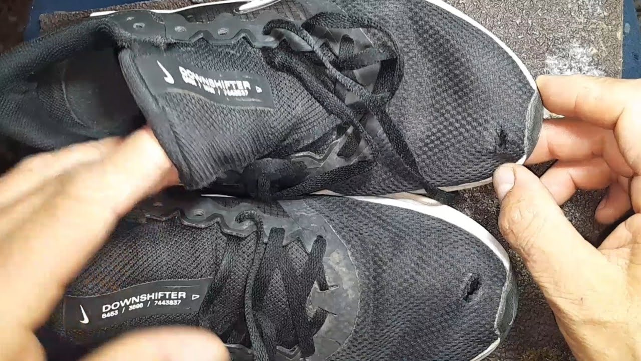 Cómo reparar zapatillas rotas
