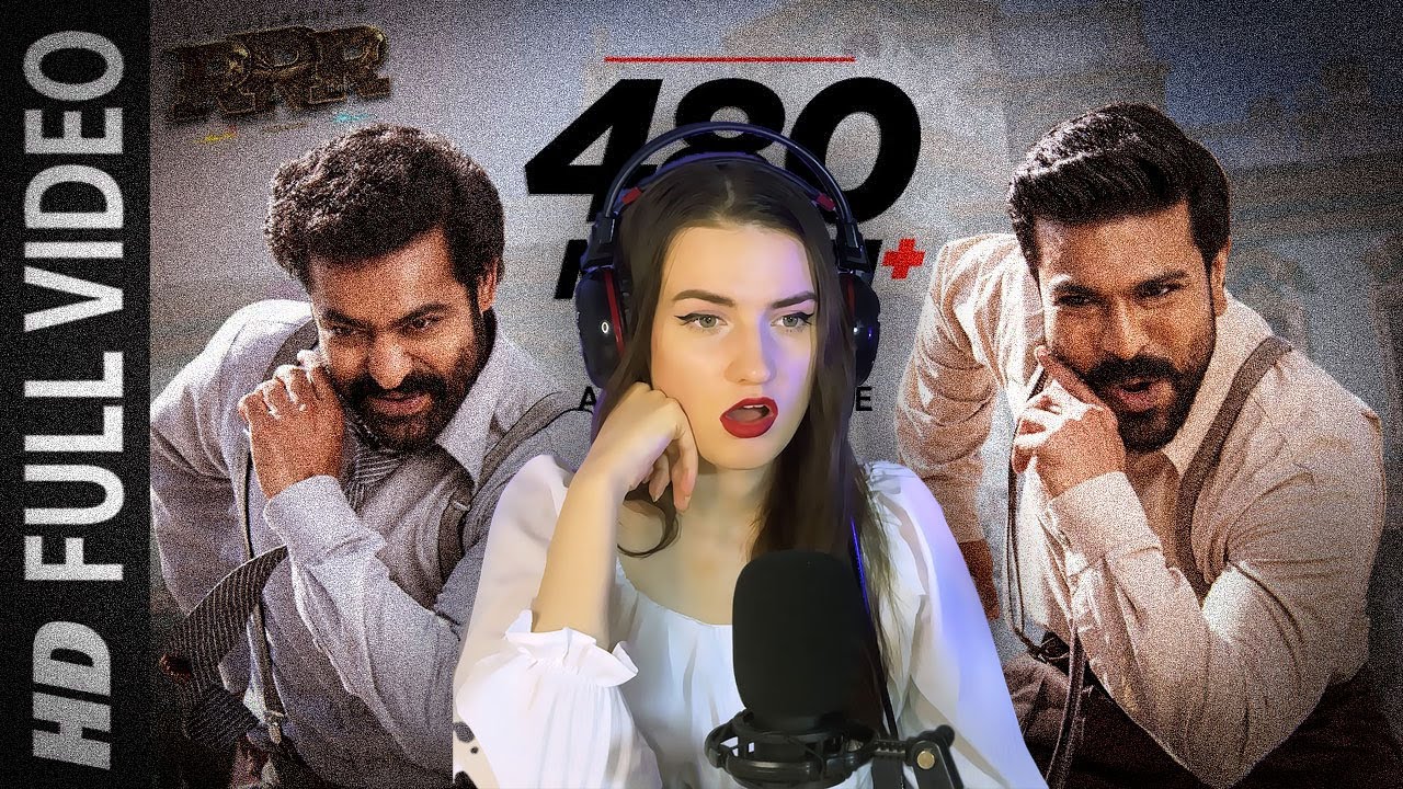 Russian Girl Reacts : Naacho Naacho (Full Video) RRR - NTR, Ram Charan