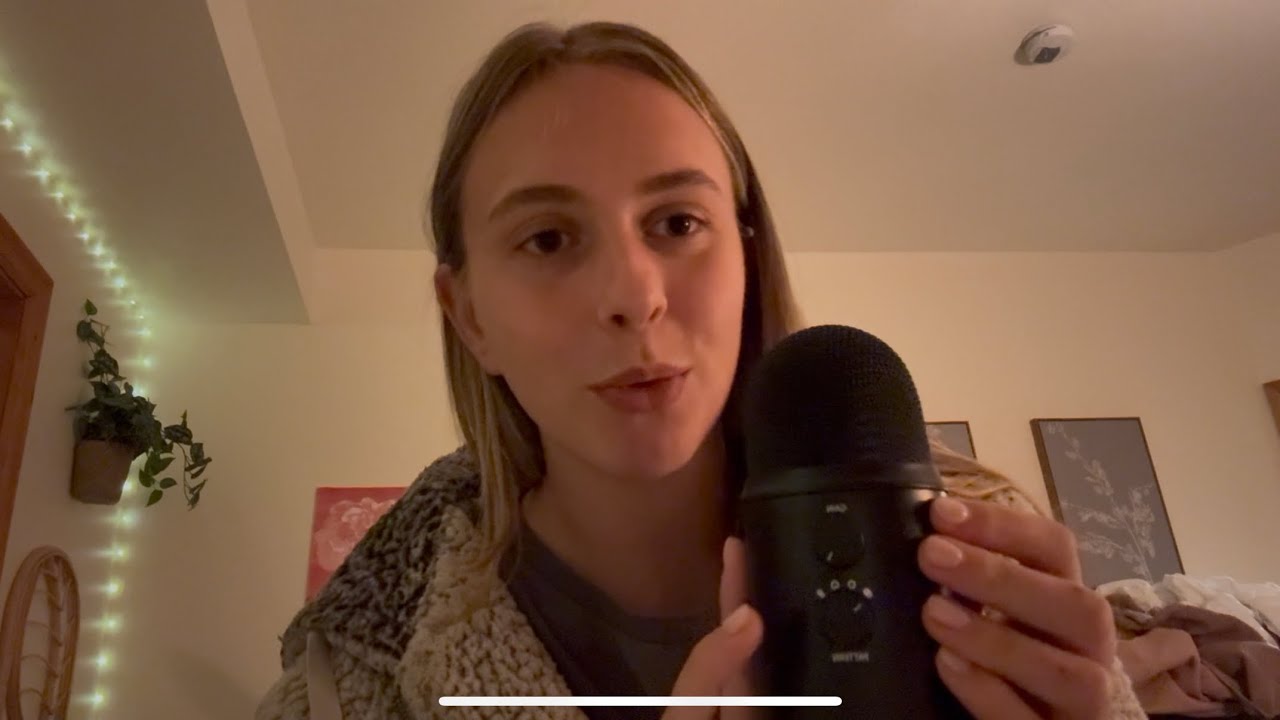 ASMR | super chill blue yeti mic test 