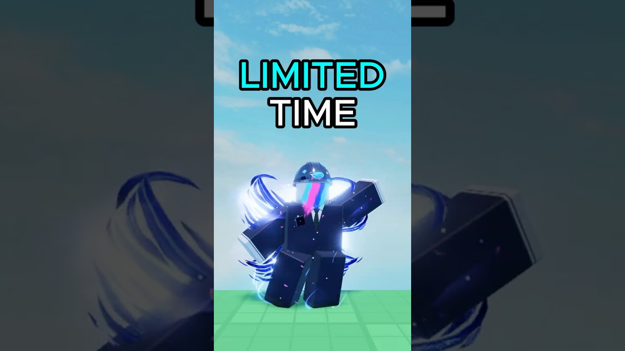 THE NEW LIMITED BLOXY BUILDERMAN SKIN! #FORSAKEN