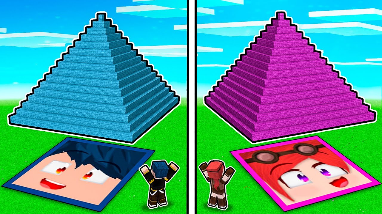 PIRAMIDE DI STEF VS PIRAMIDE DI PHERE! - MINECRAFT