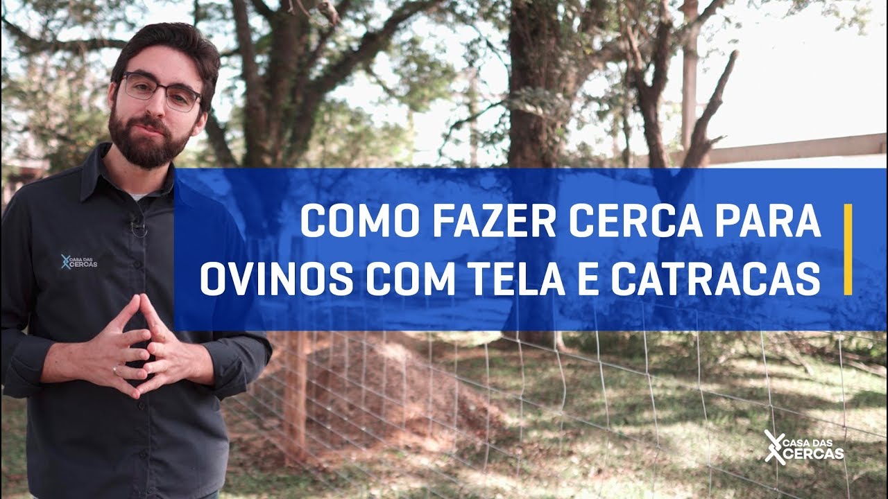 Como fazer Cerca para Ovinos com Telas e Catracas