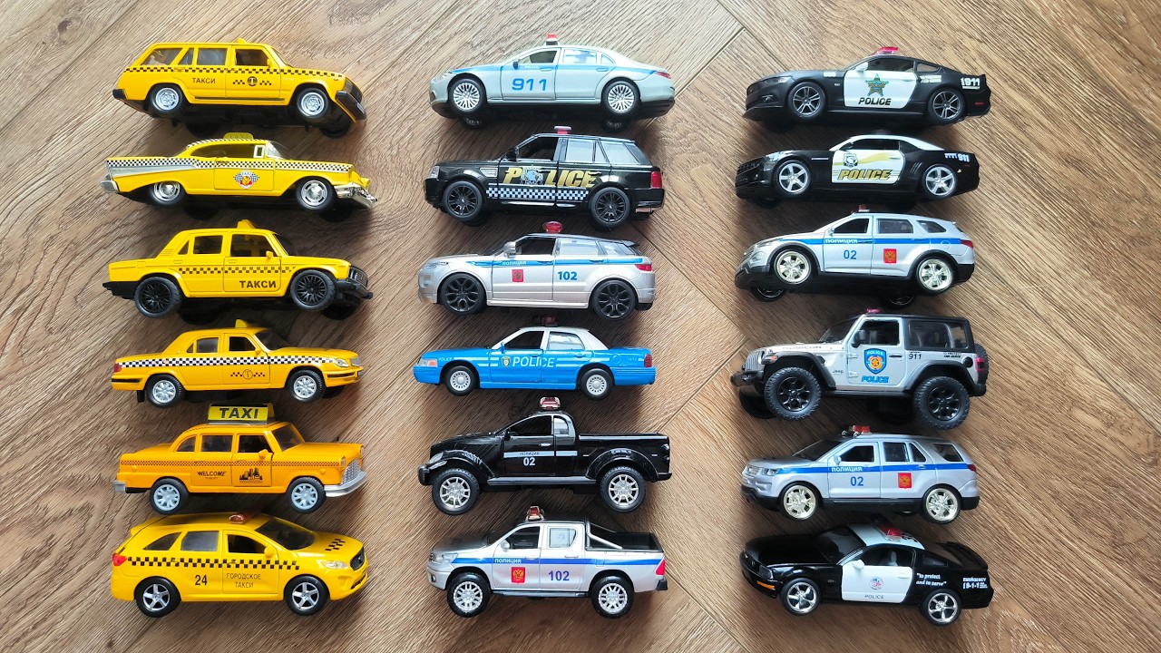 Taxi Cars vs Police Cars