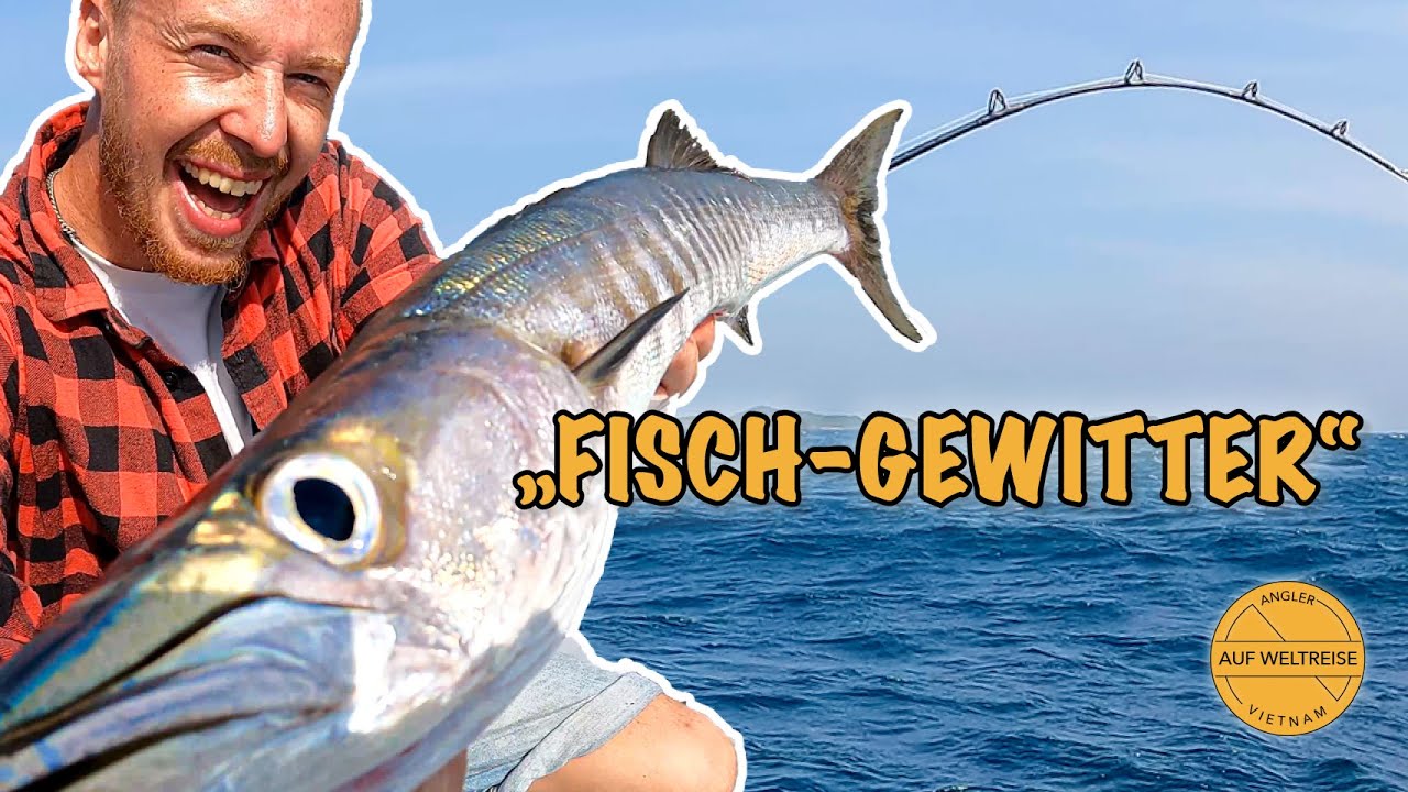 Krasser Angeltrip auf Barsch, Barrakuda & Co. Catch & Cook - NICHT die Ostsee sondern Vietnam 🎣🔥🤯