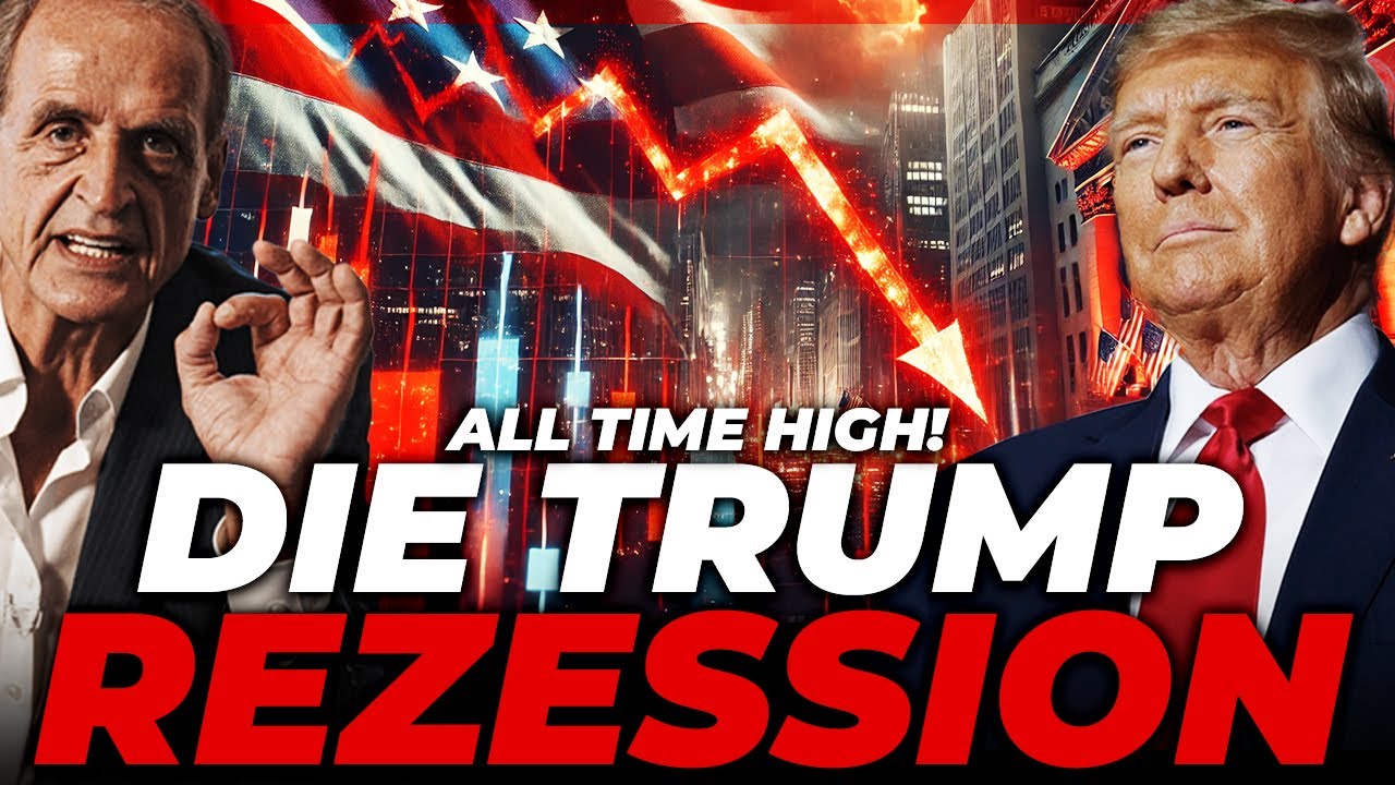 Die Trump-Rezession 2025! 🚨 &ndash; Ist die n&auml;chste Wirtschaftskrise unvermeidlich?