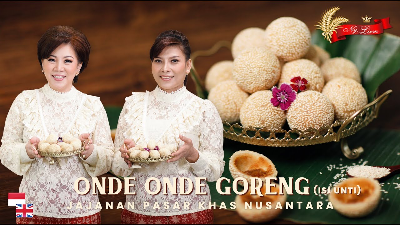 Onde-Onde Jajanan Pasar khas Nusantara, Super Empuk!! Resep Onde-Onde Goreng isi Unti, Dijamin NAGIH