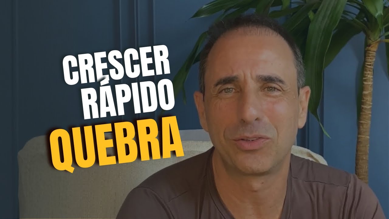 Crescemos rápido demais — e pagamos o preço