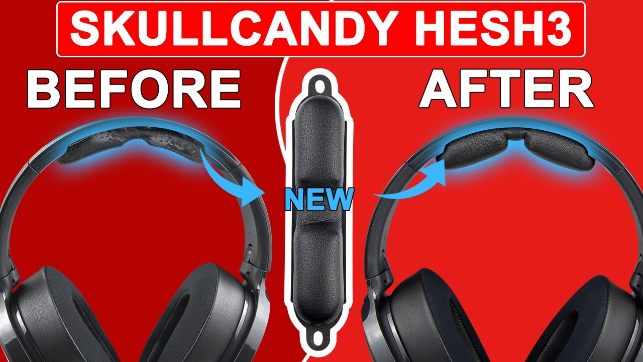 SOULWIT® | How to Replace Skullcandy Hesh 3/ANC/Evo Headband | Repair Parts Kit
