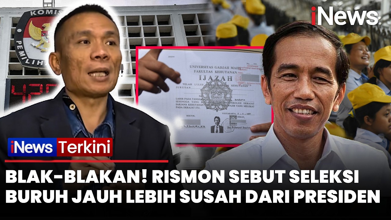 Kecewa KPU Loloskan Ijazah Jokowi, Rismon: Seleksi Buruh Bahkan Jauh Lebih Susah dari Presiden