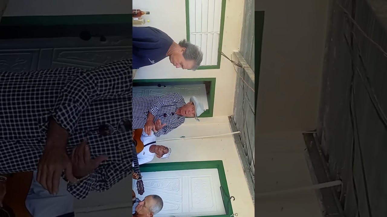 Chin Guerra y Omar Mirabal, en casa de Otoniel, Camajuaní 2 de Mayo de 2025