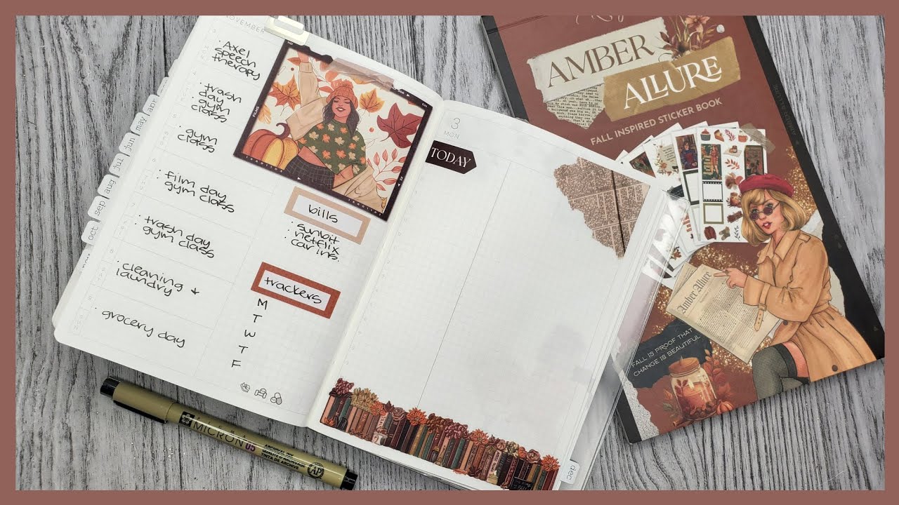 Plan With Me | Rongrong: Amber Allure | Aura Estelle B6 Classic Daily