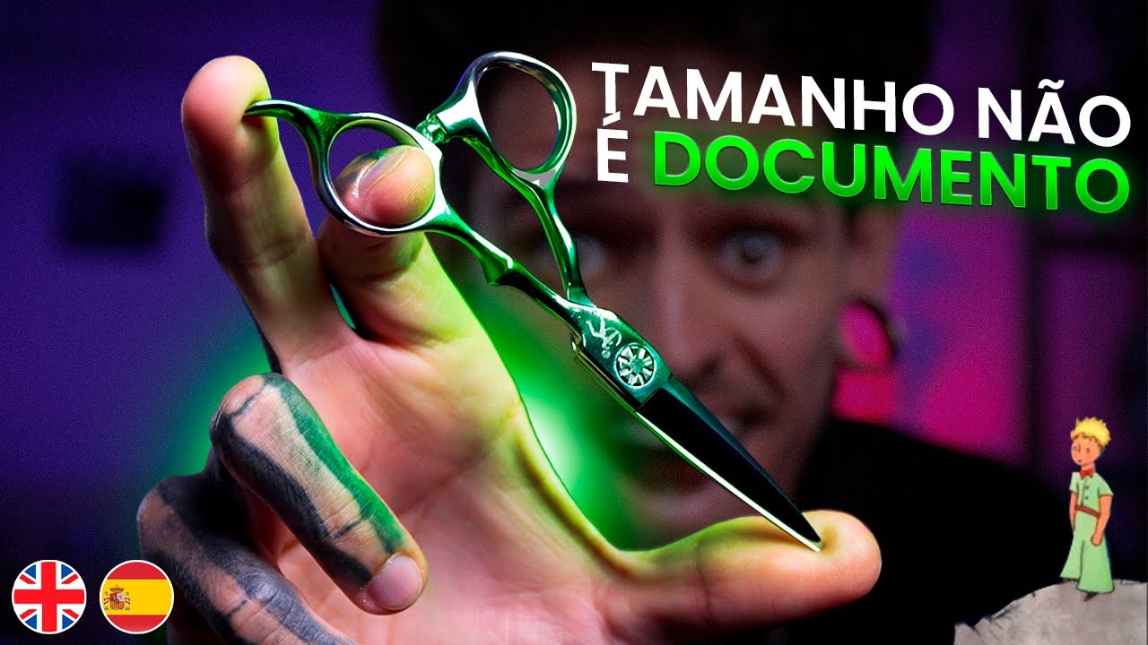 Tesoura Titan 5.0 - A Precisão braba em uma Tesoura Mini ✂️