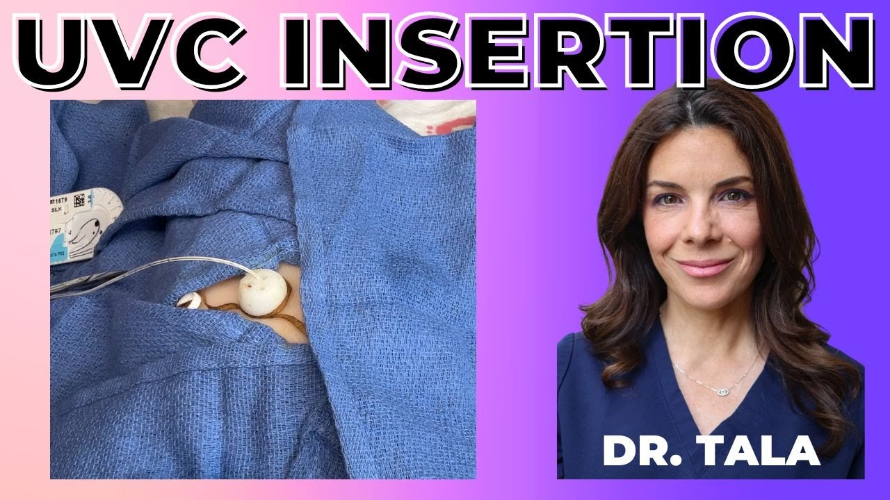 Step-by-Step: Place an Umbilical Venous Catheter!// 6+ TIPS for 