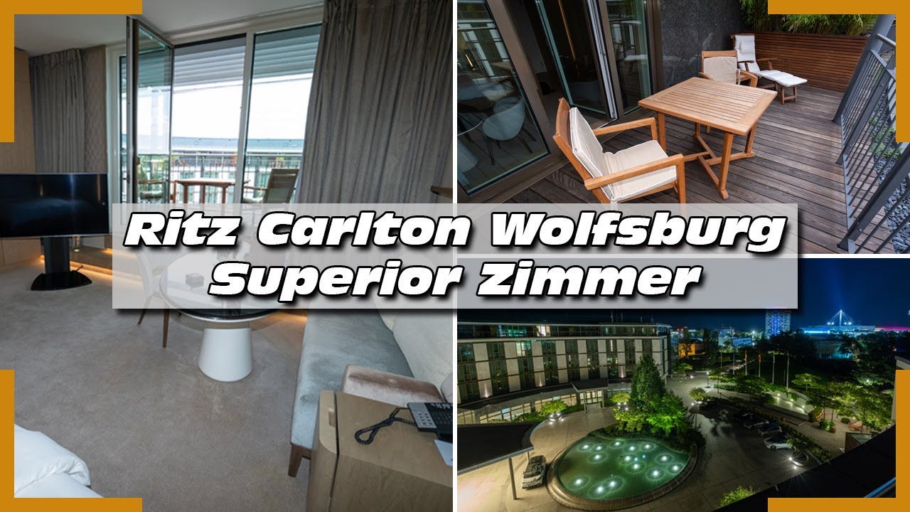 Ritz Carlton Wolfsburg | Superior Zimmer mit Balkon | Zimmerrundgang | 4K