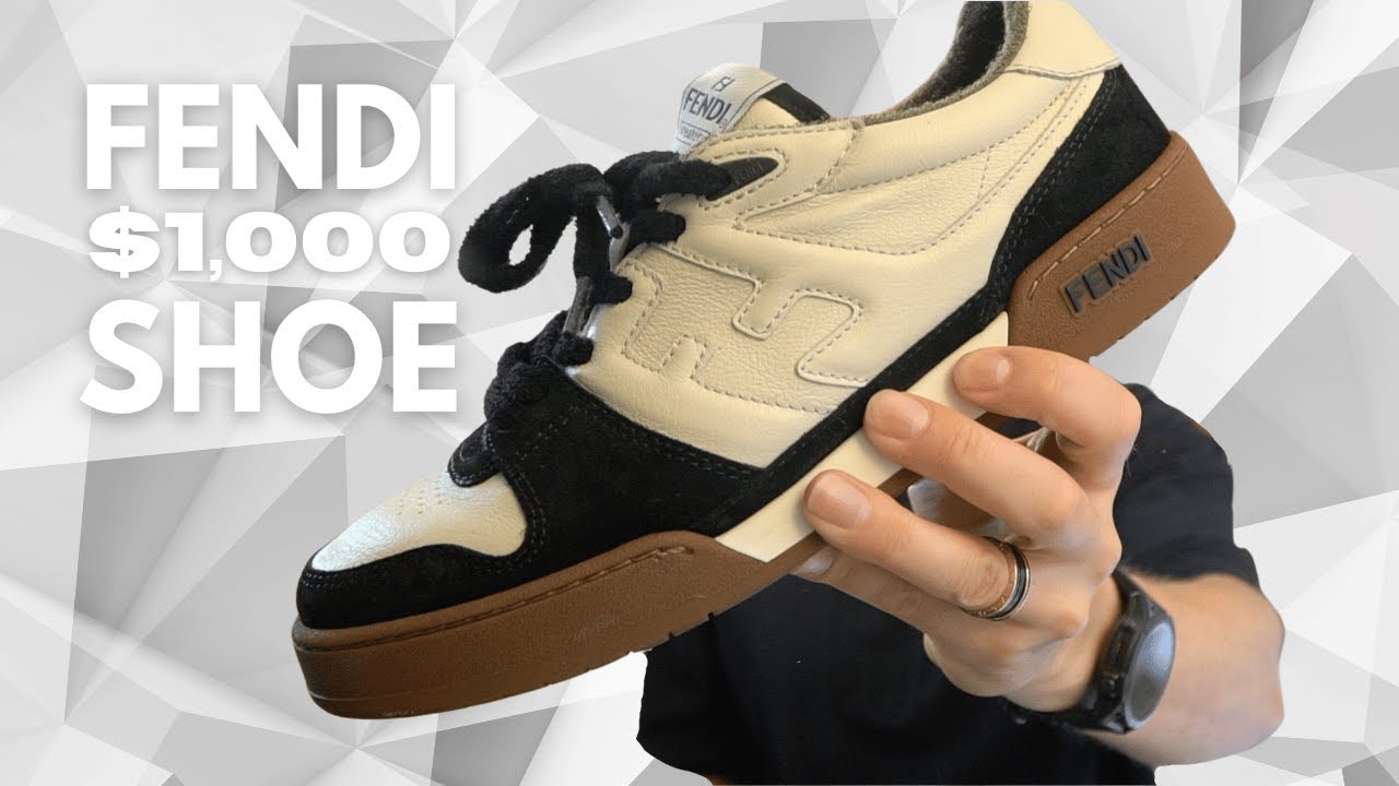 Fendi Match Review | 🔥 low top black suede | Skate Shoe