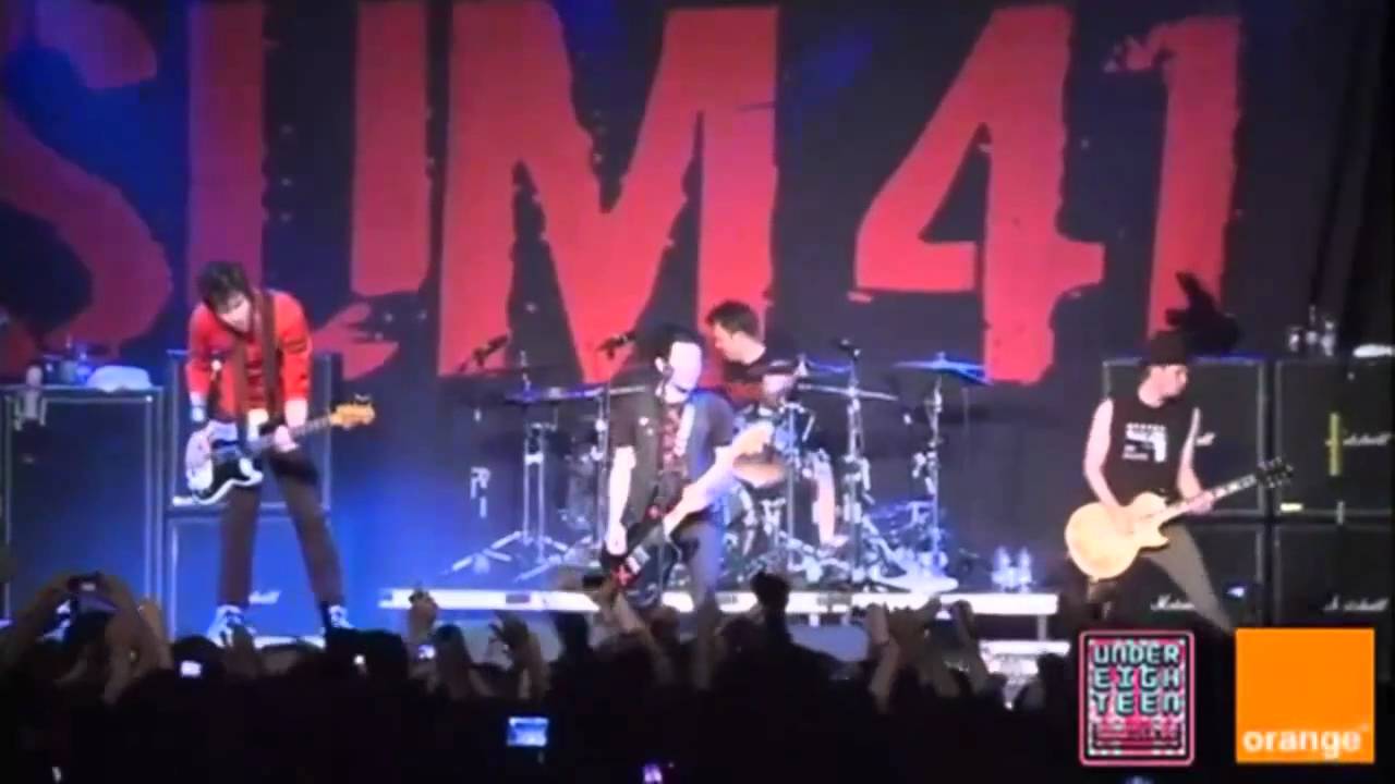 Sum 41 - My Direction + (Back Where I Belong) Skumfuk (Live @Madrid, Spain)
