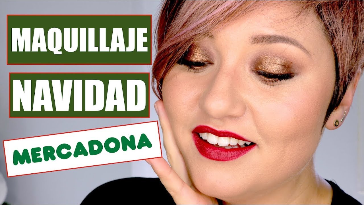 MAQUILLAJE MERCADONA | LOOK NAVIDAD