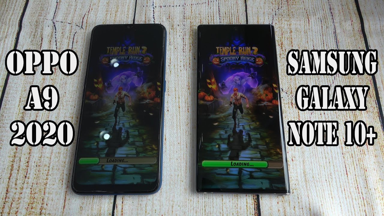 Oppo A9 2020 vs Samsung Galaxy Note 10 Plus | SpeedTest and Camera comparison