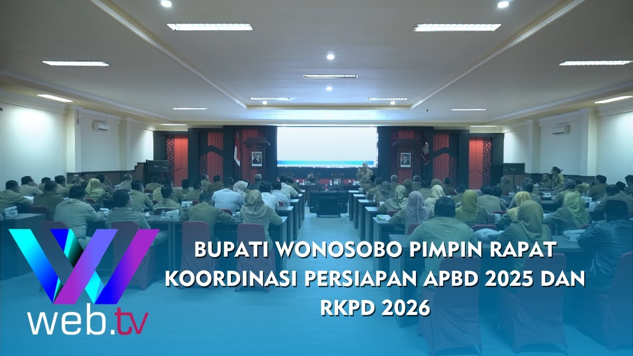 Warta Daerah | Bupati Wonosobo Pimpin Rapat Koordinasi Persiapan APBD 2025 dan RKPD 2026