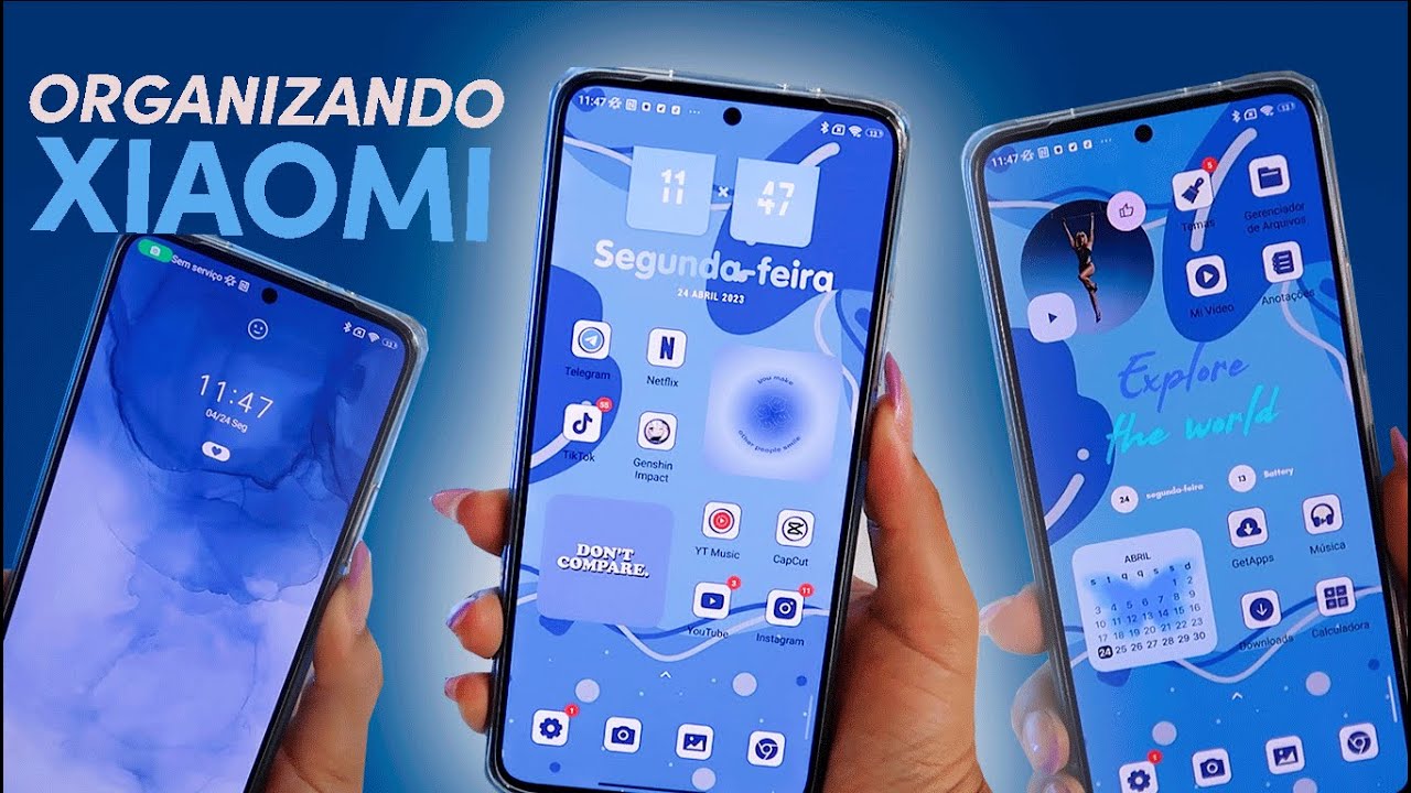 ORGANIZEI DO ZERO MEU ANDROID EM MINUTOS!! PERSONALIZAÇÃO XIAOMI 12T PRO