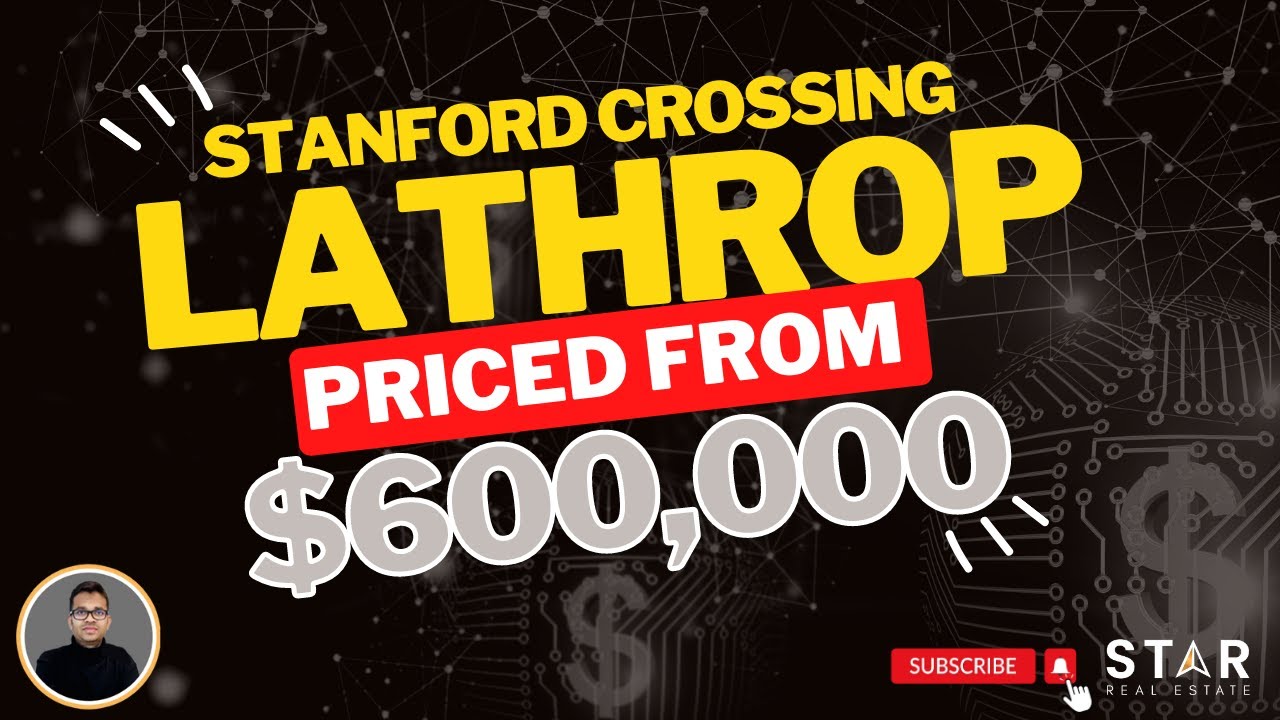 Check out homes in Stanford Crossing at LATHROP, CA! Priced from $600K's