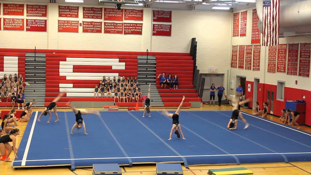 Kinetic Kids Gymnastics Exhibition Optionals Routine