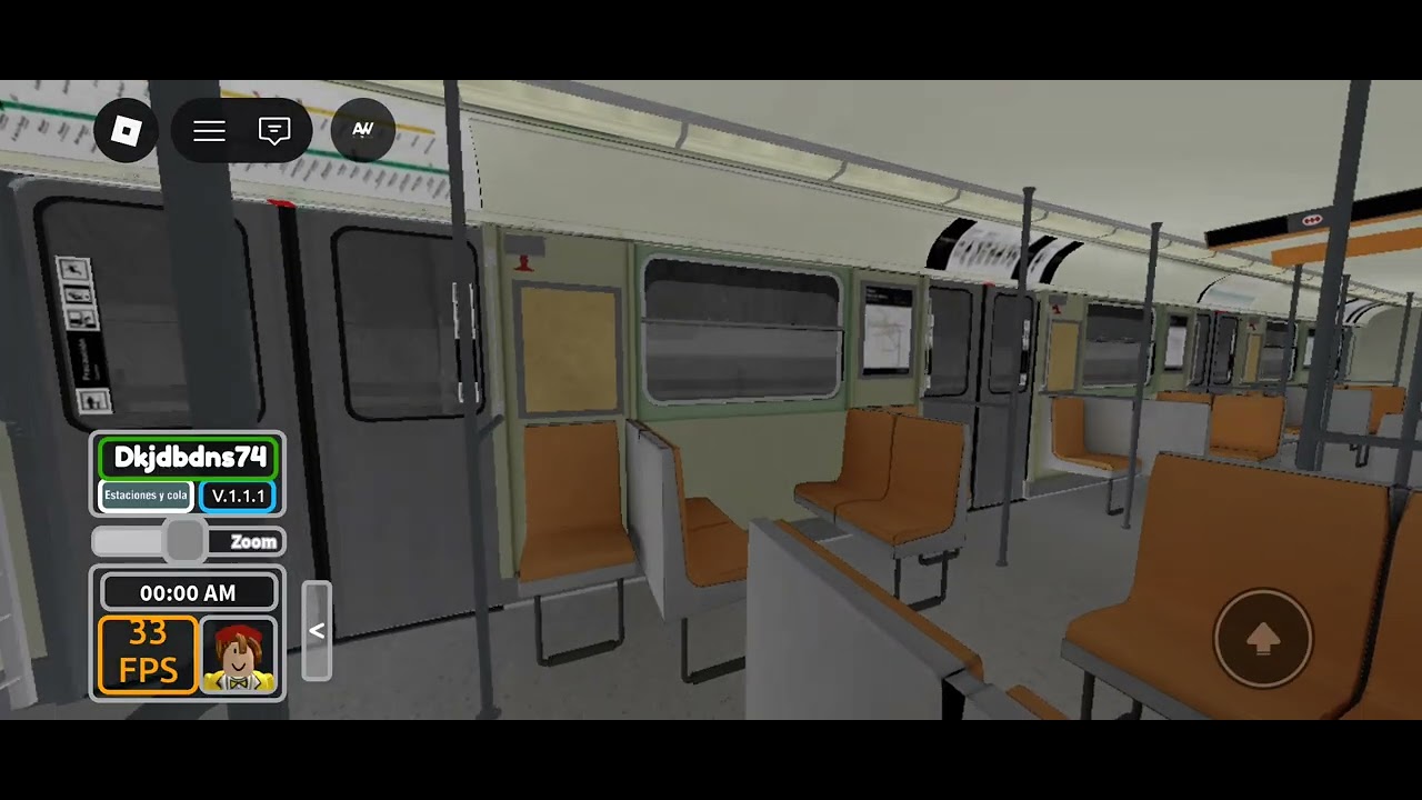 Viaje de república a estación central en NS 74