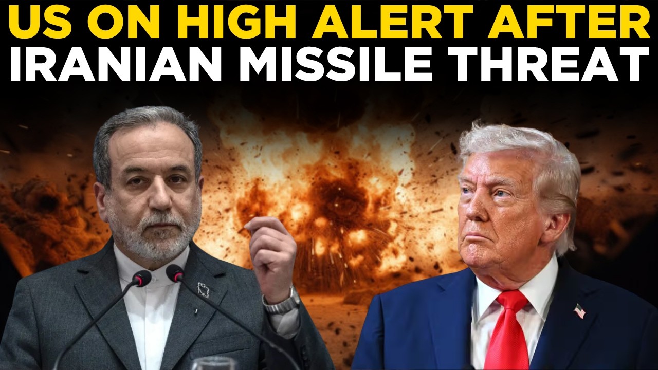 TRUMP LIVE | US Military On High Alert Following Shocking Iranian Missile Threat  | US IRAN NEWS