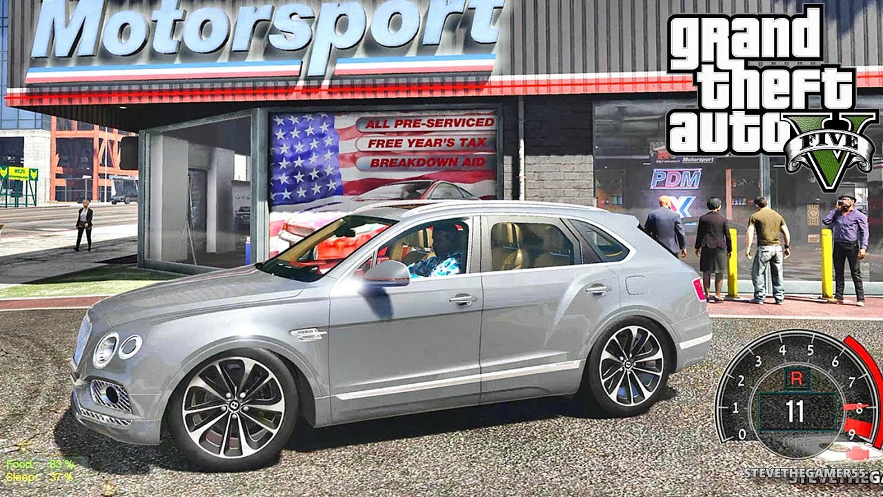 Let's go to work| Day 157| GTA 5 PC Real Life Mods IRL| Bentley SUV