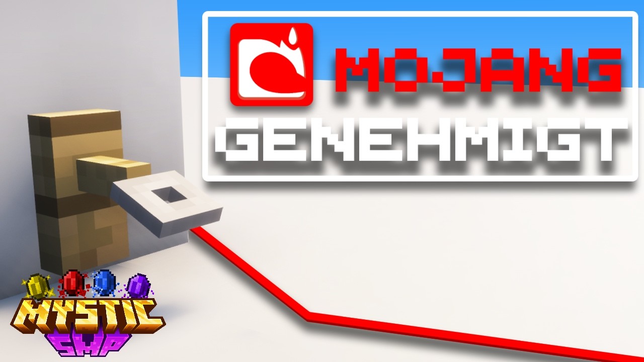 ICH HABE FALLEN AUF MYSTIC SMP SO GEMACHT WIE MOJANG ES VORGESEHEN HATTE