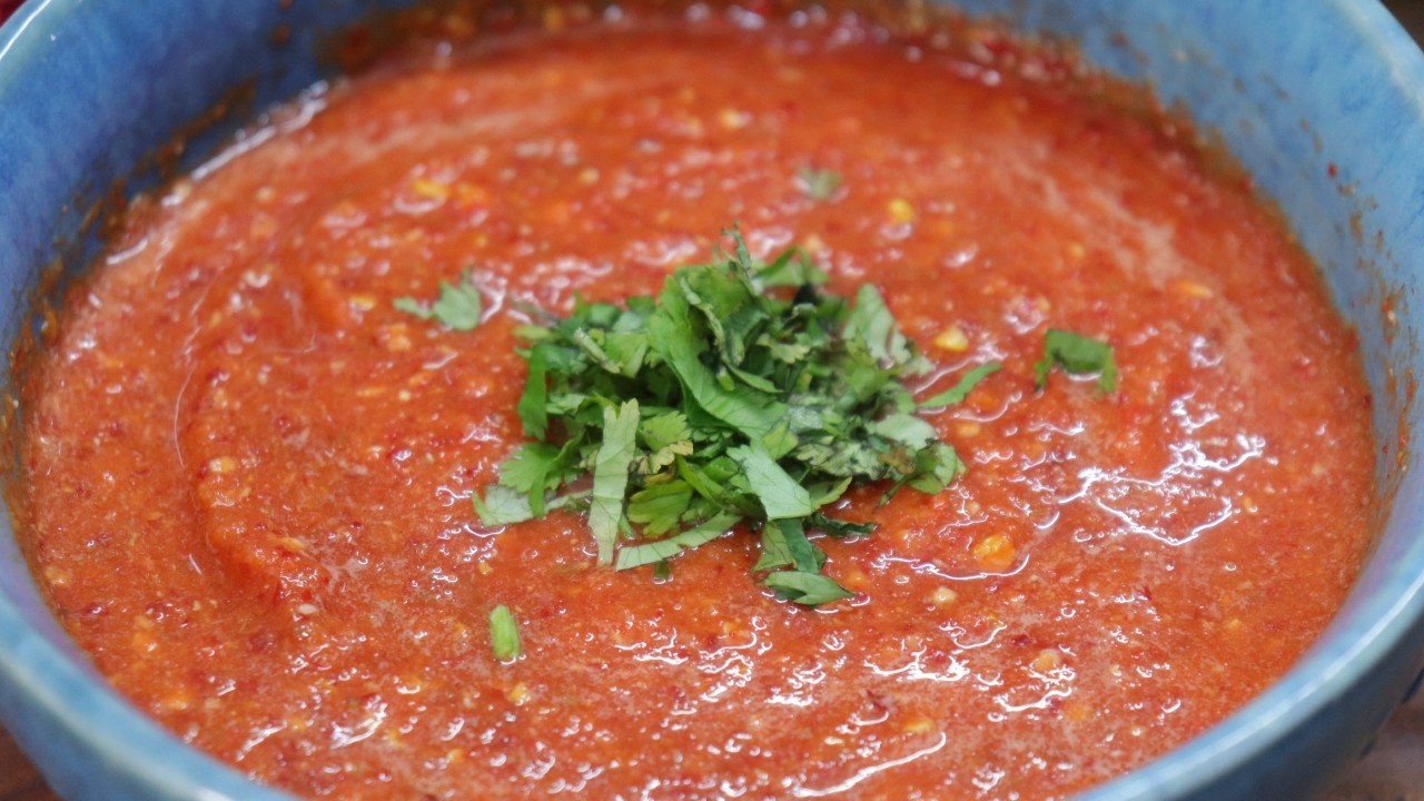 Spicy Laal Mirch Chutney Recipe | Instant Red Chilli Chutney | Perfect Side for Pulao & Khichdi