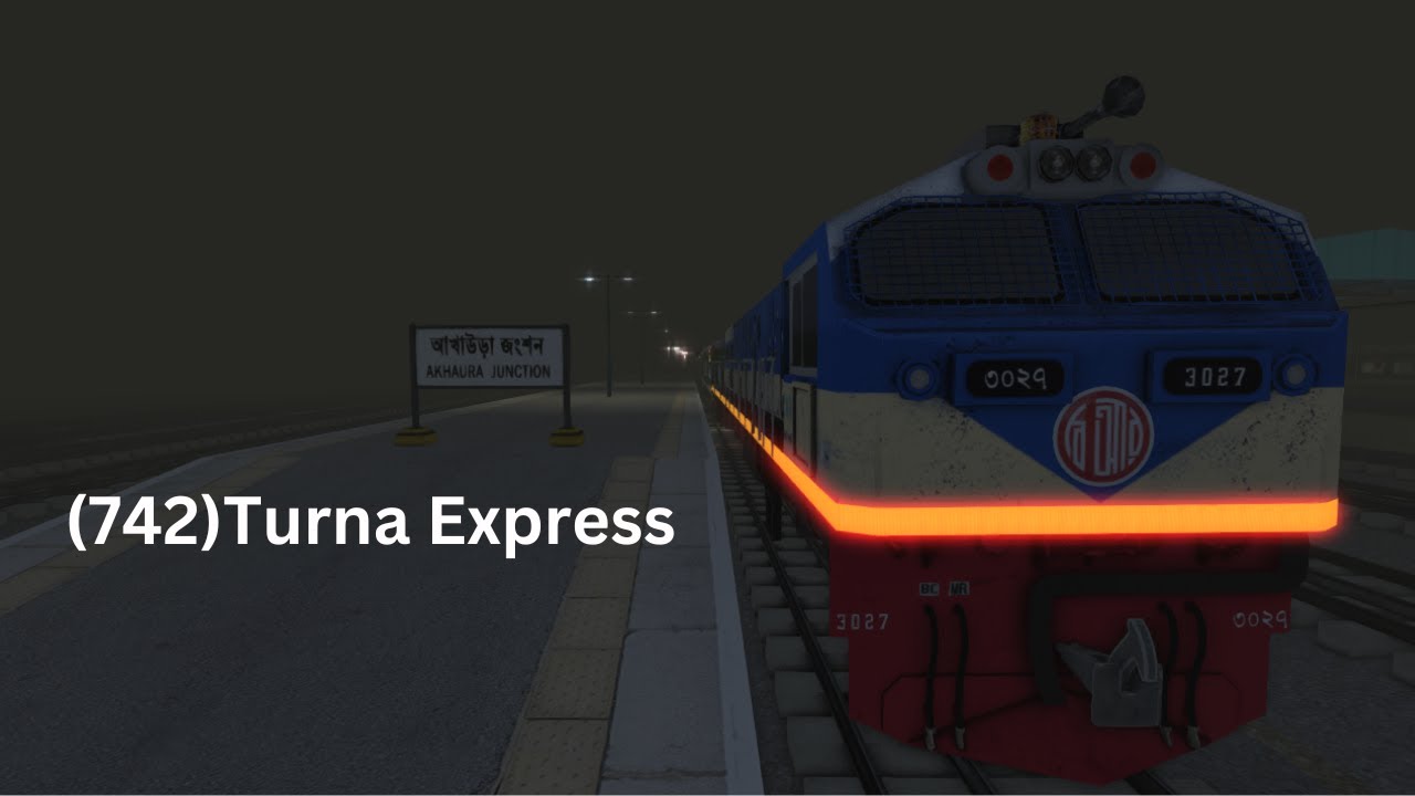 Turna Express || Train Simulator Recreating Bangladesh || BRTrainz