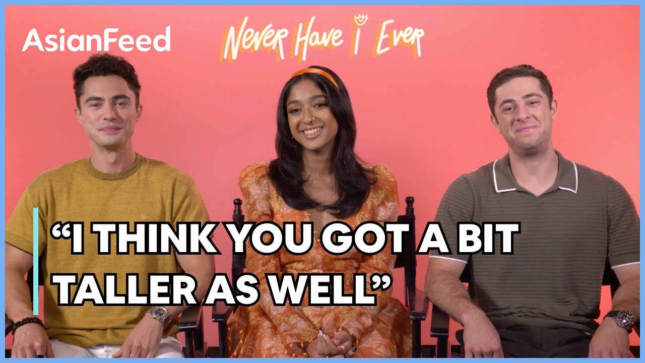 Never Have I Ever’s Maitreyi Ramakrishnan, Darren Barnet, and Jaren Lewison Talk Season Three