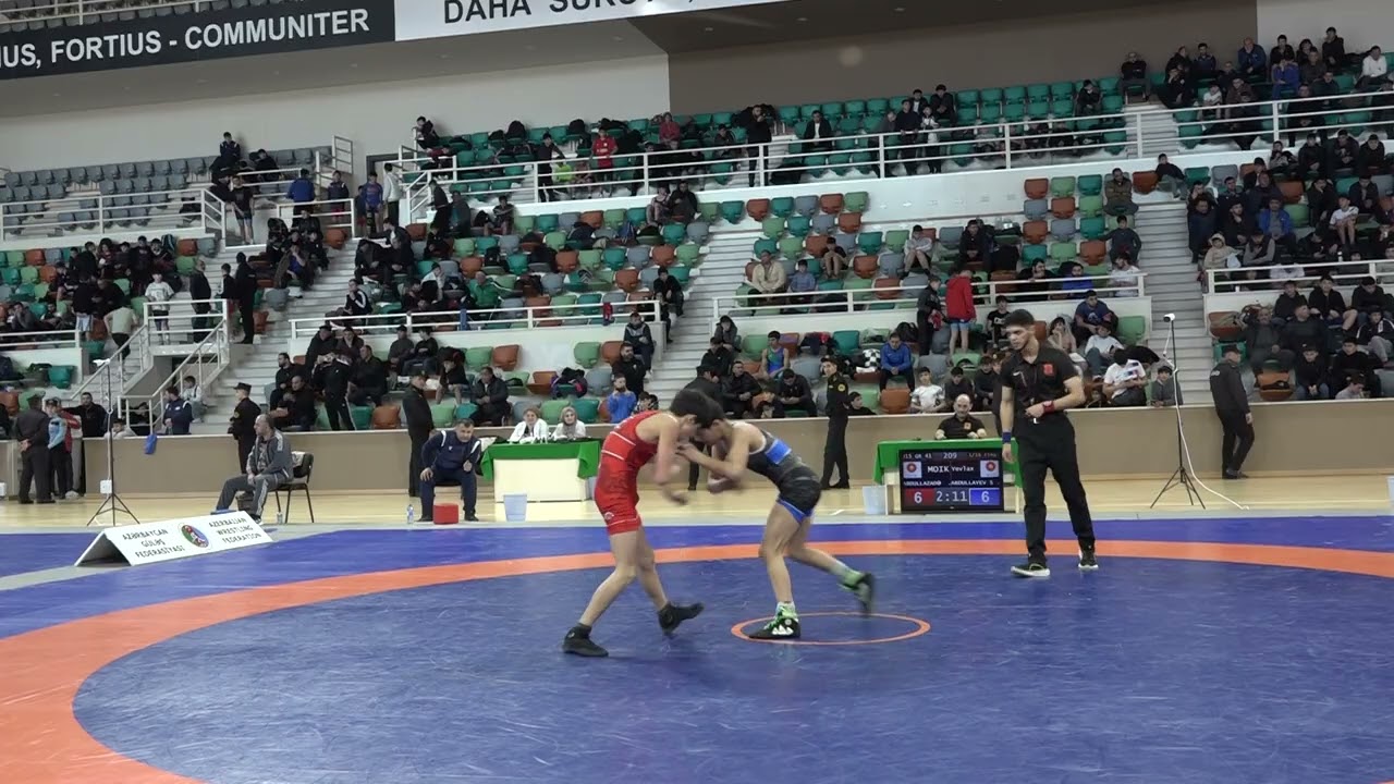 1/16 final GR - 41 kg: Kamil Abdullazadə - Sadiq Abdullayev
