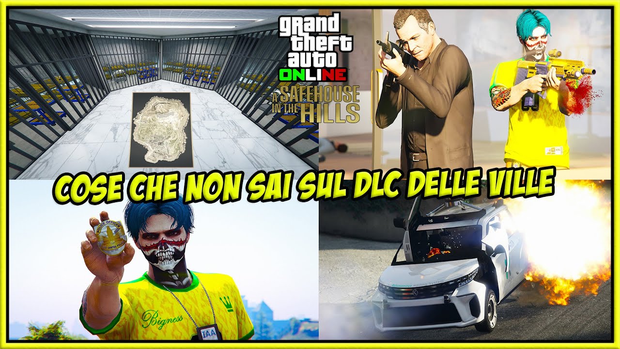 PI&Ugrave; DI 30 COSE CHE NON SAI SUL DLC DELLE VILLE DI GTA ONLINE (A Safehouse In The Hills ITA)