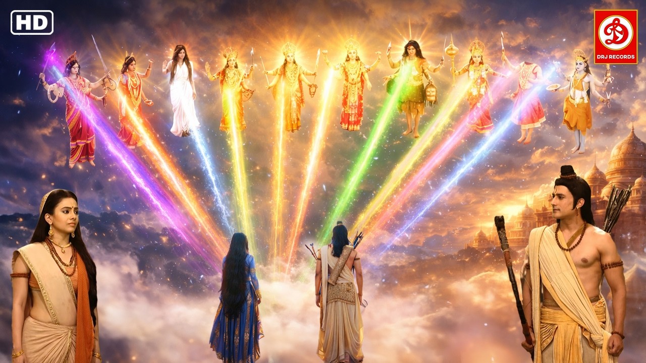 सभी देवियो ने माता सीता और प्रभु श्री राम दि शक्तिया राक्षस युद्ध करने के लिए || महाबली हनुमान