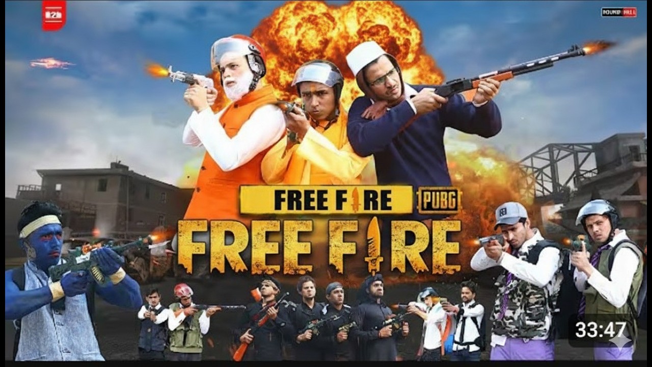 Free fire+ Round 2hell  collaboration 😱