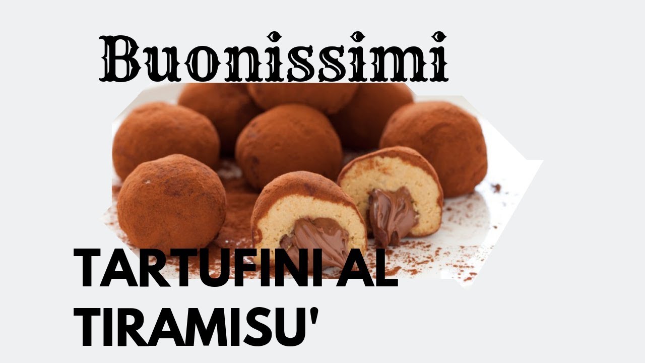 Tartufini al Tiramisu'    La Ricetta di Cartisia