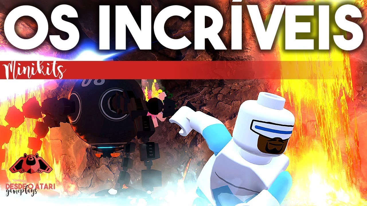 Ilha Nomanisan | Todos os Minikits | LEGO Os Incríveis | Guia 100% Detonado | Desde o Atari
