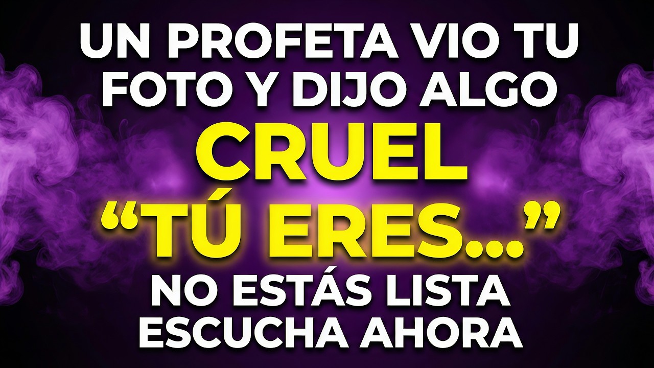 Esta persona le mostró su foto a un profeta, y lo que dijo fue cruel: 