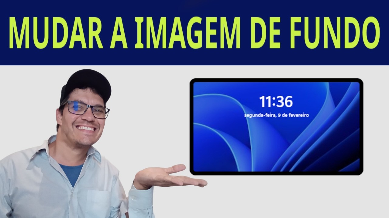 Windows 11: Como trocar o PLANO DE FUNDO!