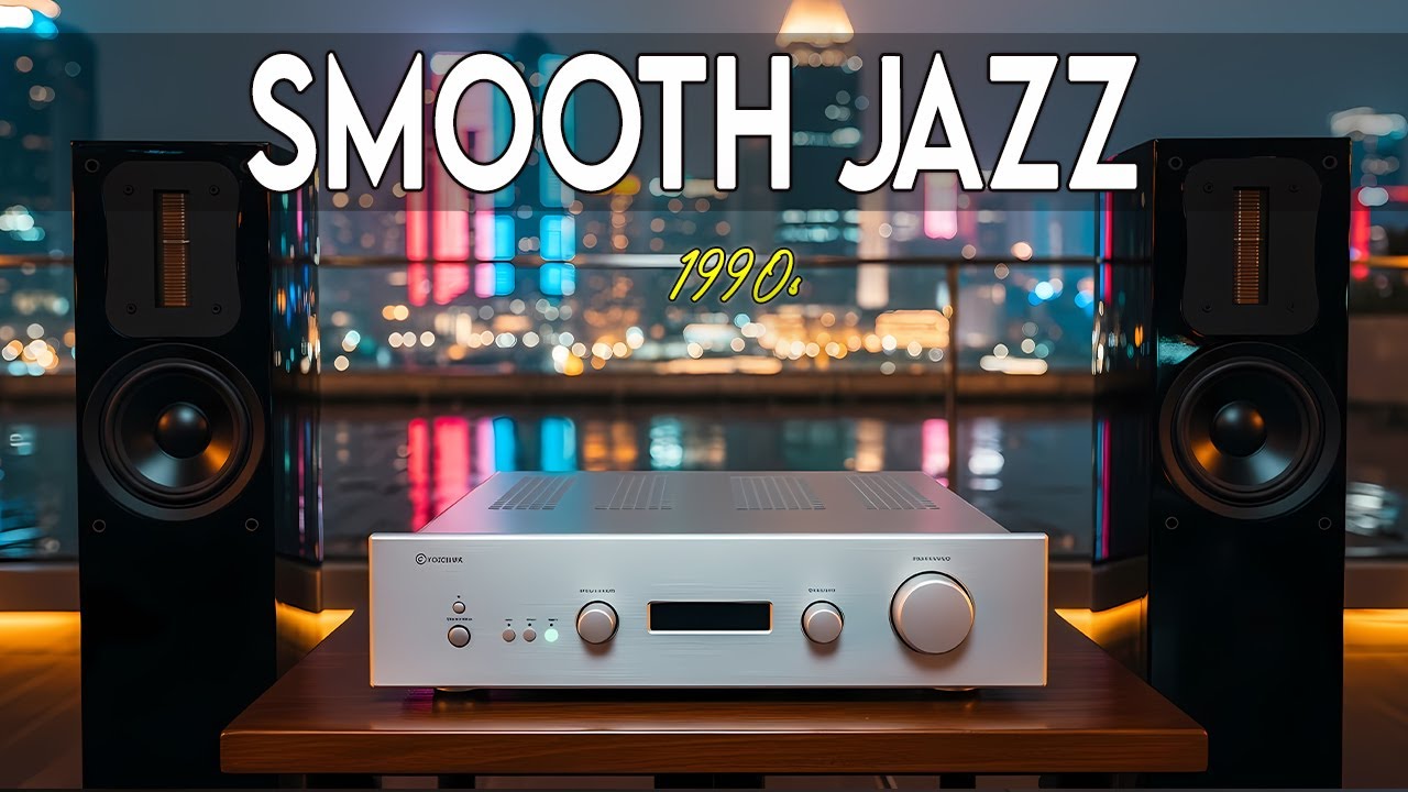 Smooth Jazz 90s – Friday Chill Lounge Music for Good Times & Night Relax 🌆