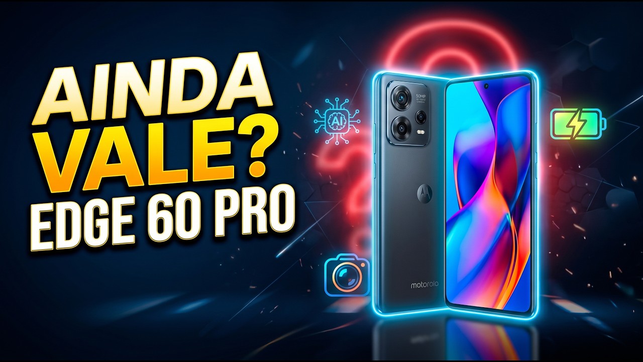 Comprei o Motorola Edge 60 Pro e Fiquei SURPRESO!