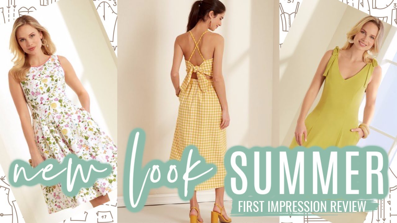 New Look Sewing Patterns  |  Summer 2020  |  First Impression Review